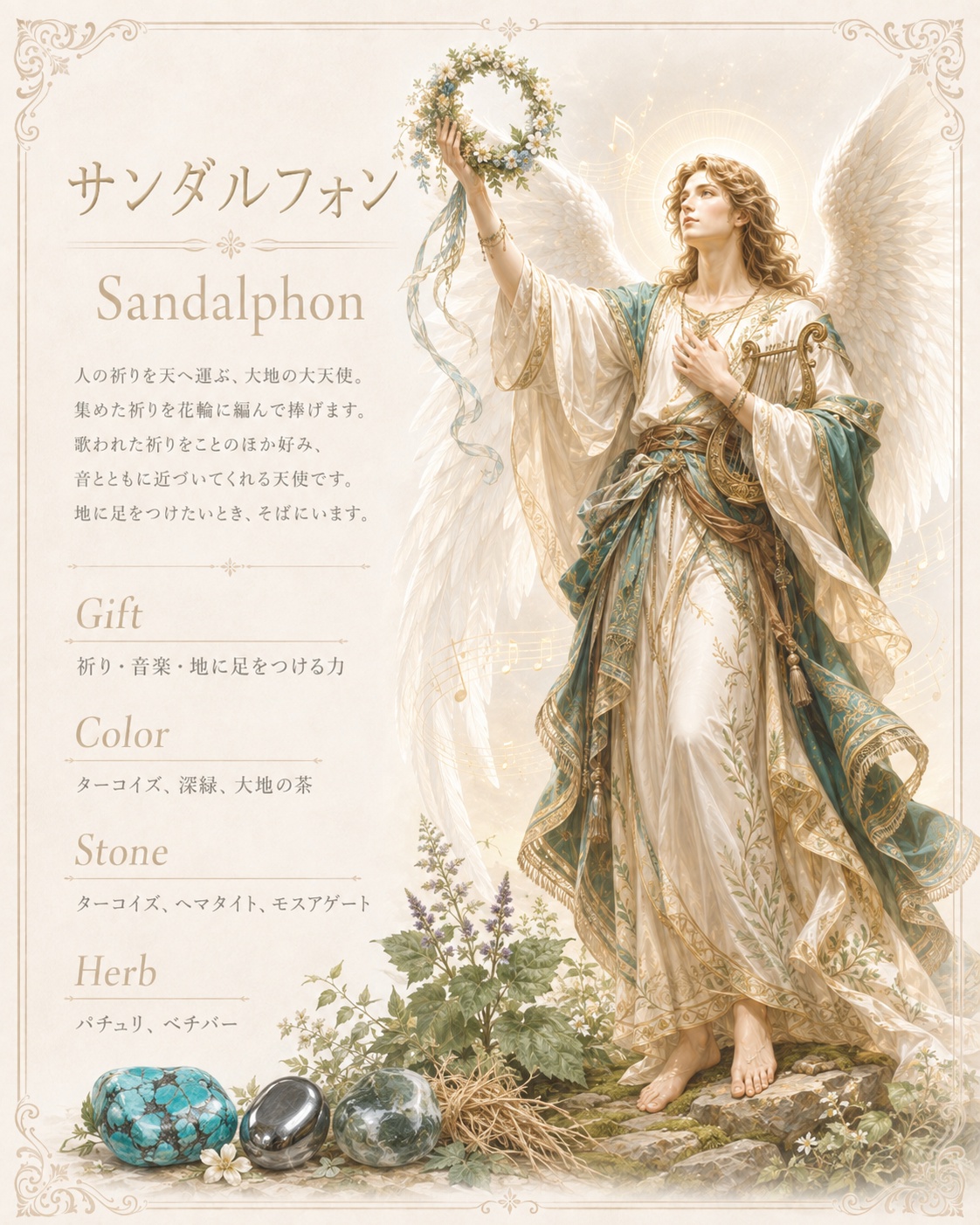 大天使サンダルフォン